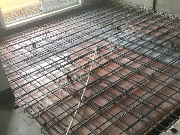 現(xiàn)澆施工現(xiàn)場(chǎng)